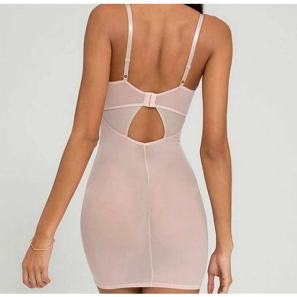 Spanx Light Control Colorblock Slip Size Xl Blush… - image 3